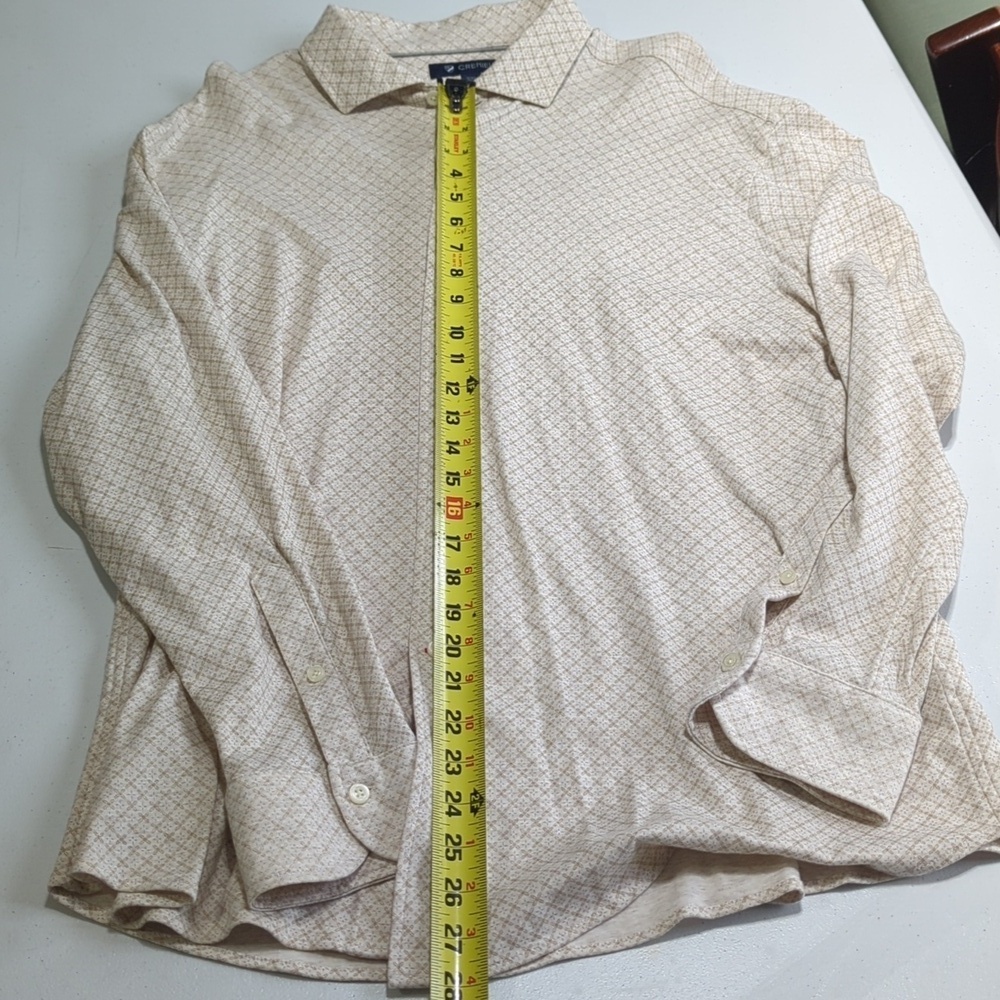 Daniel Cremieux Beige Patterned Button Down Shirt... Nice And Soft!! - Picture 4 of 12